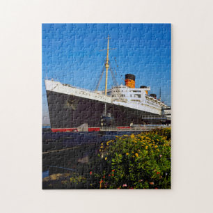 Queen Mary Liner California. Jigsaw Puzzle