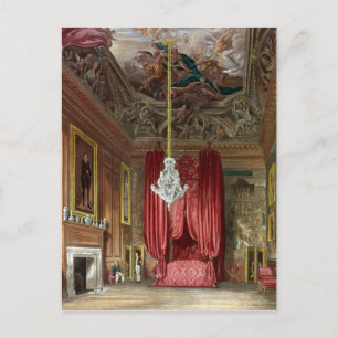 Queen Mary's State Bed Chamber, Hampton Court Postcard