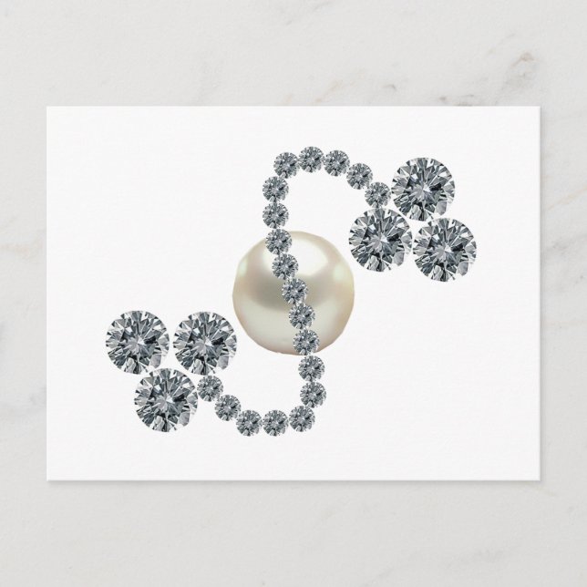 Queen Mary's Three Leaf Clover Bar Brooch Postcard (Front)