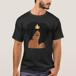 Queen Melanin Black History Month African American T-Shirt