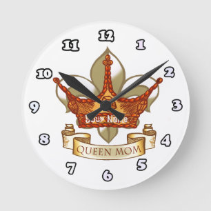 Queen mom clock