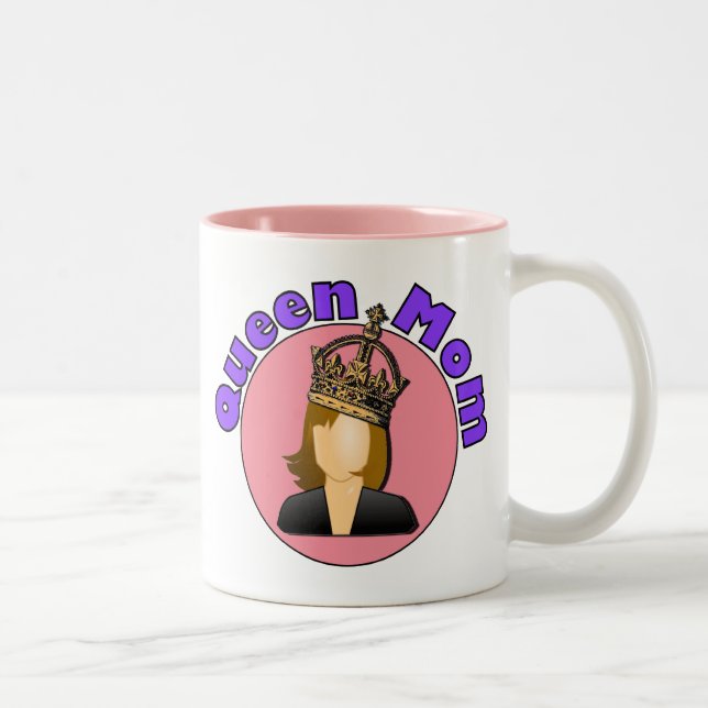 Queen Mom Pink Mug (Right)