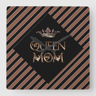 Queen Mom Wall Clock