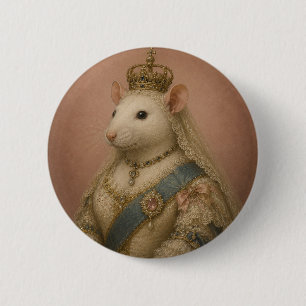Queen Mousebeth 2 Inch Round Button