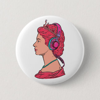 Queen Music 2 Inch Round Button