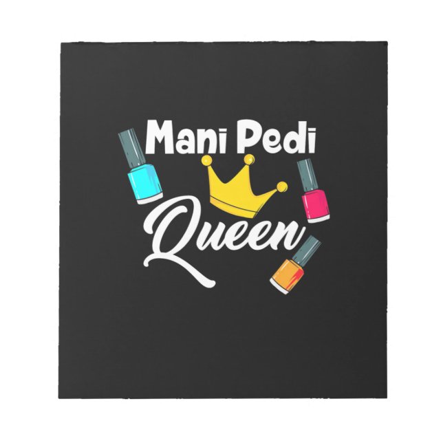 Queen Nail Artist Notepad (Front)
