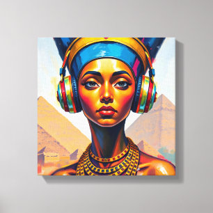 QUEEN NEFERTITI 3 CANVAS PRINT