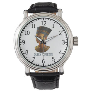 Queen Nefertiti Ancient Egyptian gift design Watch