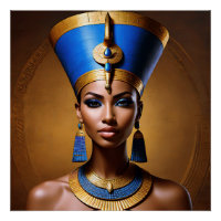 “Queen Nefertiti” Beautiful Ancient African Queen