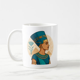 Queen Nefertiti – Timeless Beauty of Ancient Legac Coffee Mug
