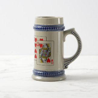 Queen-Nine Beer Stein