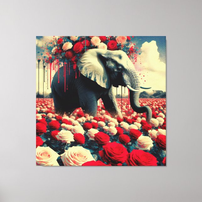 QUEEN OF AFRICA 10 CANVAS PRINT (Front)