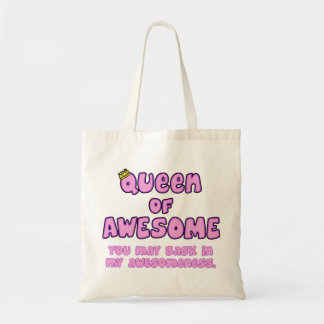 Queen of Awesome Tote Bag