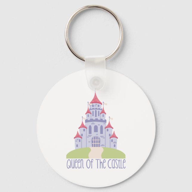 Queen Of Castle Keychain (Front)