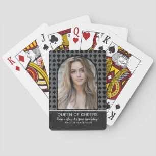 Queen of Cheers Birthday Playing Cards   Raise