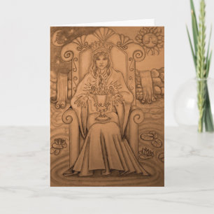 Queen Of Cups - Tarot Card