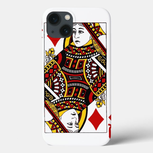 Queen of Diamonds Ipad Air Coque (Verso)