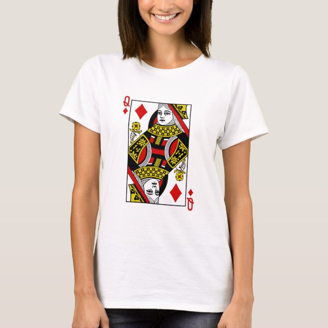 Queen of Diamonds T-Shirt (Front)