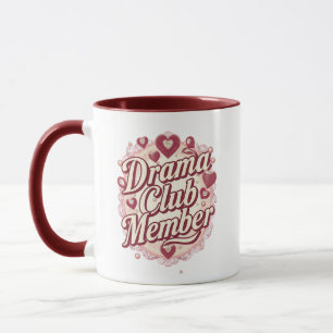 Queen of Drama Playful Quote Mug