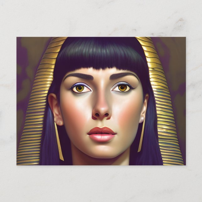 Queen of Egypt, Cleopatra  Postcard (Front)