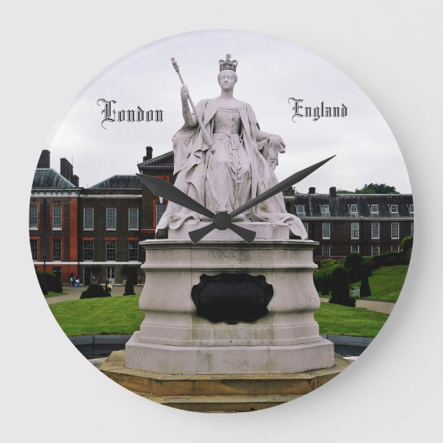 QUEEN OF ENGLAND clock (Front)