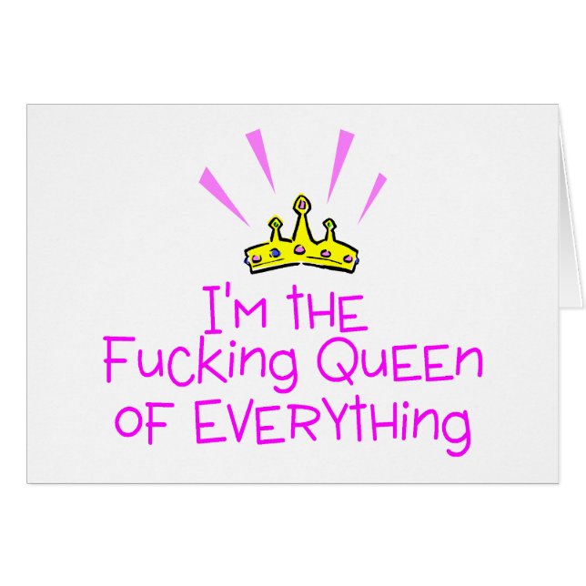 Queen of Everything Crown (Front Horizontal)