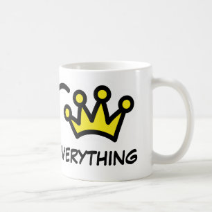 Queen of everything   Funny mug for wife