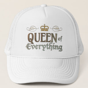 QUEEN of Everything - Grand Medieval Royal Crown Trucker Hat