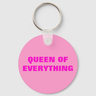 QUEEN OF EVERYTHING KEYCHAIN