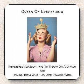 Queen Of Everything *Set of 6    Coaster