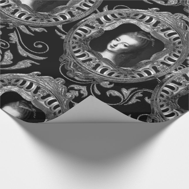 Queen of France during Knight Flight Wrapping Paper (Corner)
