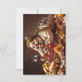 “Queen of Gluttonous Decay” Colourful Portrait