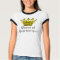 "Queen of" Gold Crown Customizable Shirt