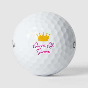 'Queen of Greens' Ladies Tournaments Golf Gifts  Balls