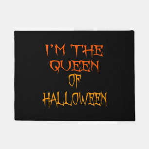 queen of halloween    doormat