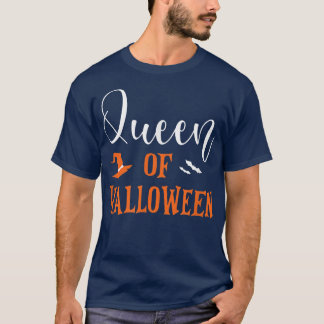 Queen Of Halloween  Halloween Costume  Halloween   T-Shirt