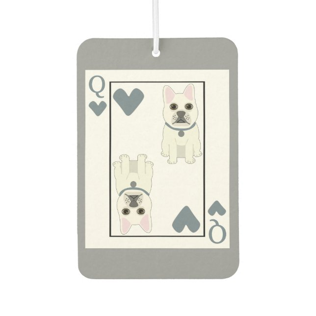 Queen of Hearts Air Freshener (Front)