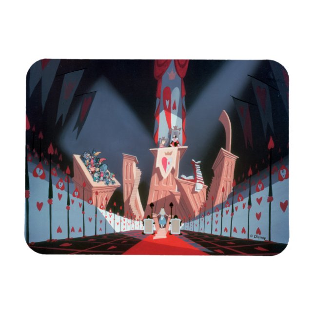 Queen of Hearts | Alice in Her Court Magnet (Horizontal)