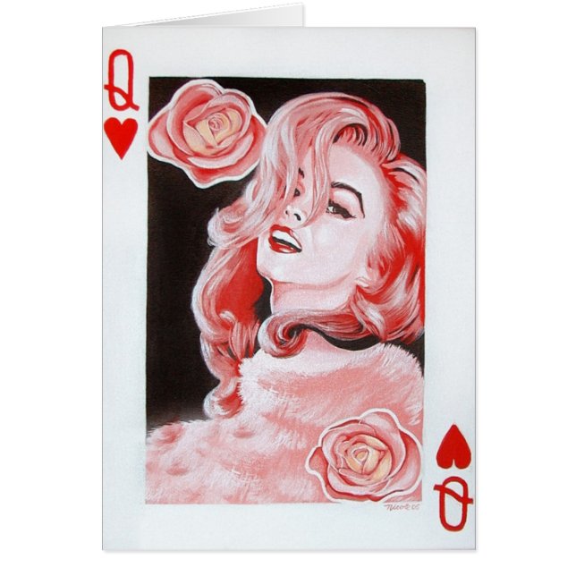 Queen of Hearts Card (Front)