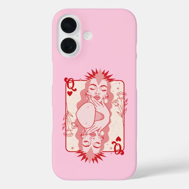 Queen of Hearts  Case-Mate iPhone Case (Back)