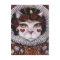 Queen of Hearts Cat Alice Wonderland Fantasy Art