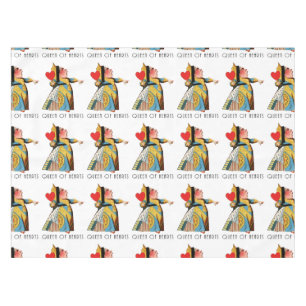 Queen of Hearts Classic Alice in Wonderland Tablecloth