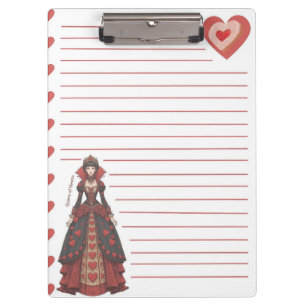 Queen of Hearts Clipboard