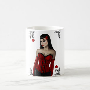 Queen of Hearts Coffee Mug