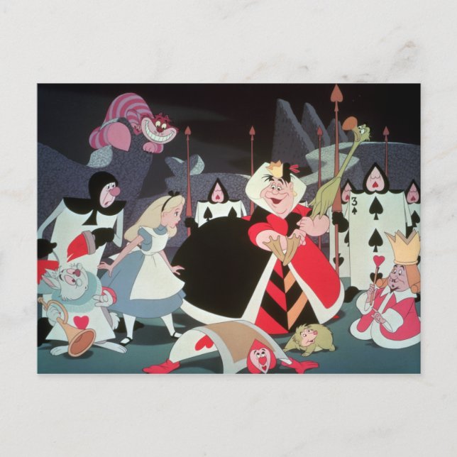 Queen of Hearts | Colourful Scene Postcard (Front)