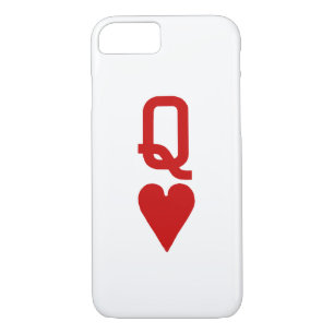 Queen of Hearts iPhone X/8/7/11 Barely There Case