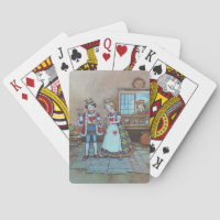 Queen of Hearts Nursery rhyme Illustration 