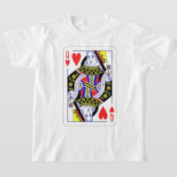 Queen of Hearts Oversized Graphic, Playing Cards