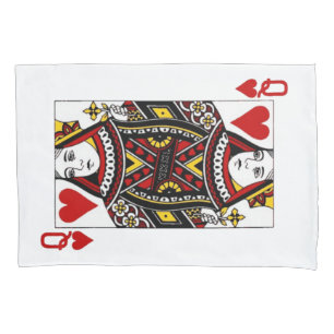 Queen of Hearts Pillowcase