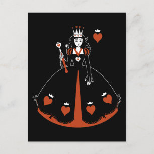 Queen of Hearts Postcard